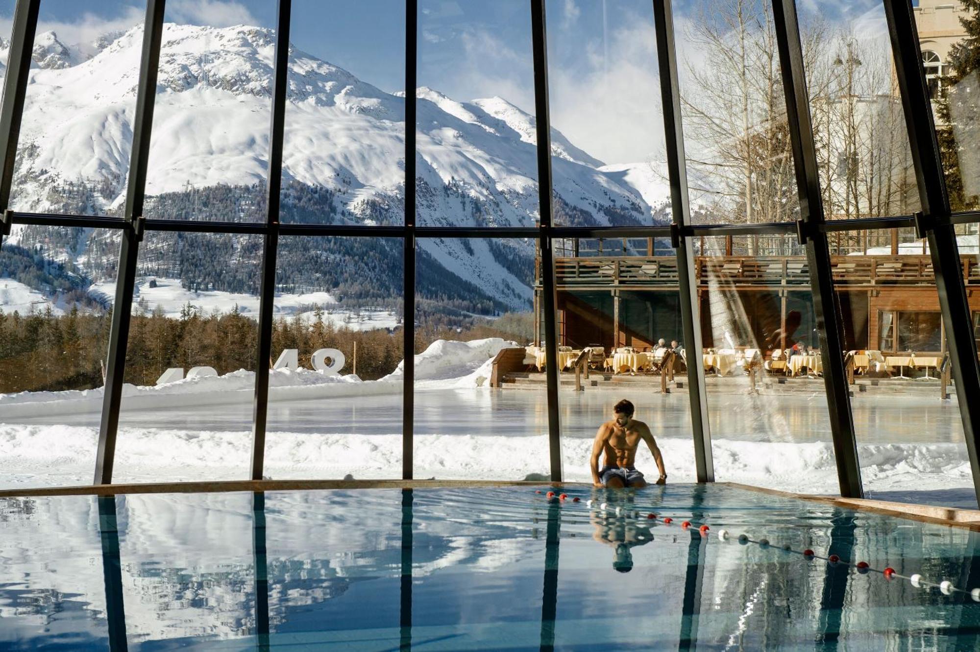 Grand Hotel Kronenhof Pontresina Luaran gambar