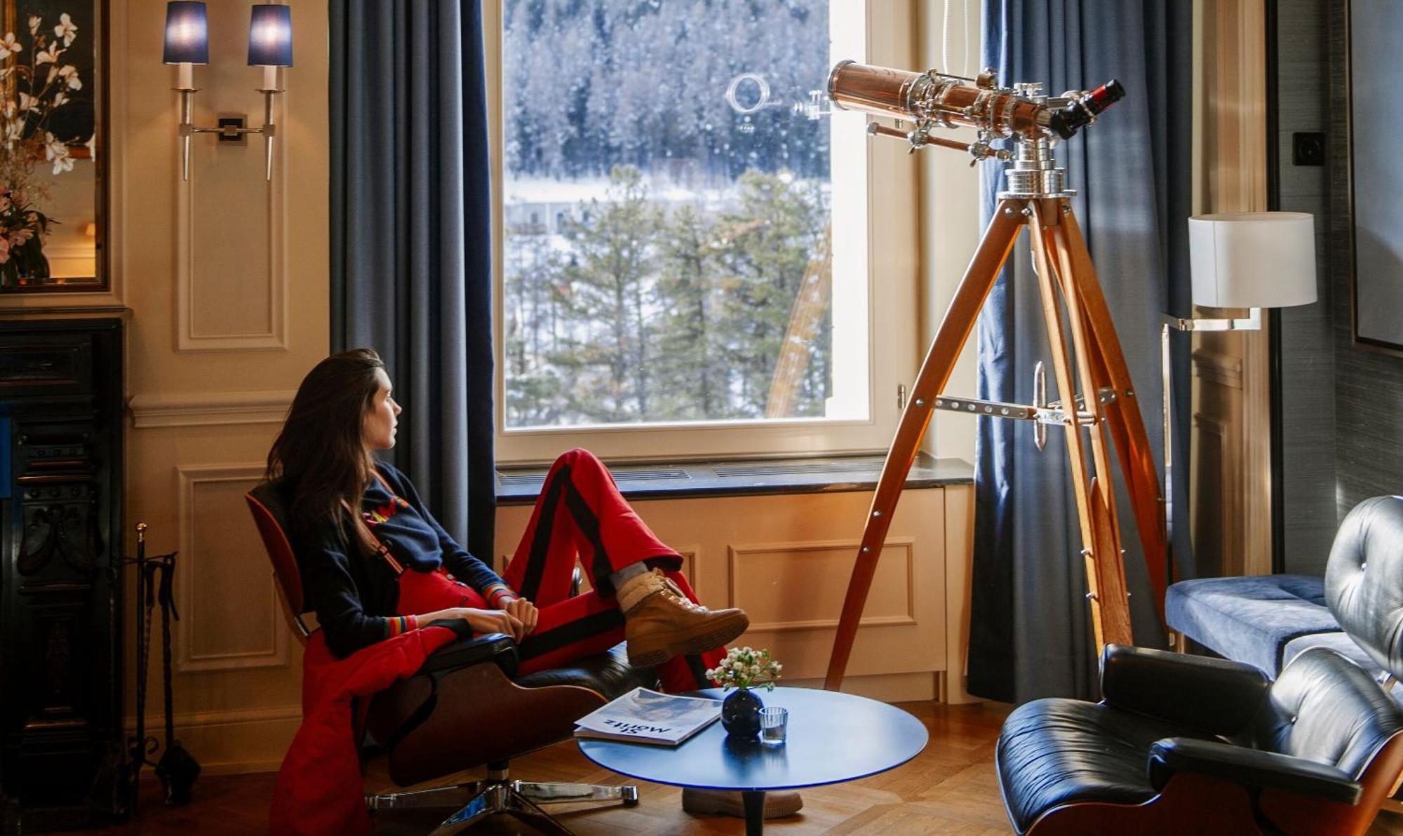 Grand Hotel Kronenhof Pontresina Luaran gambar
