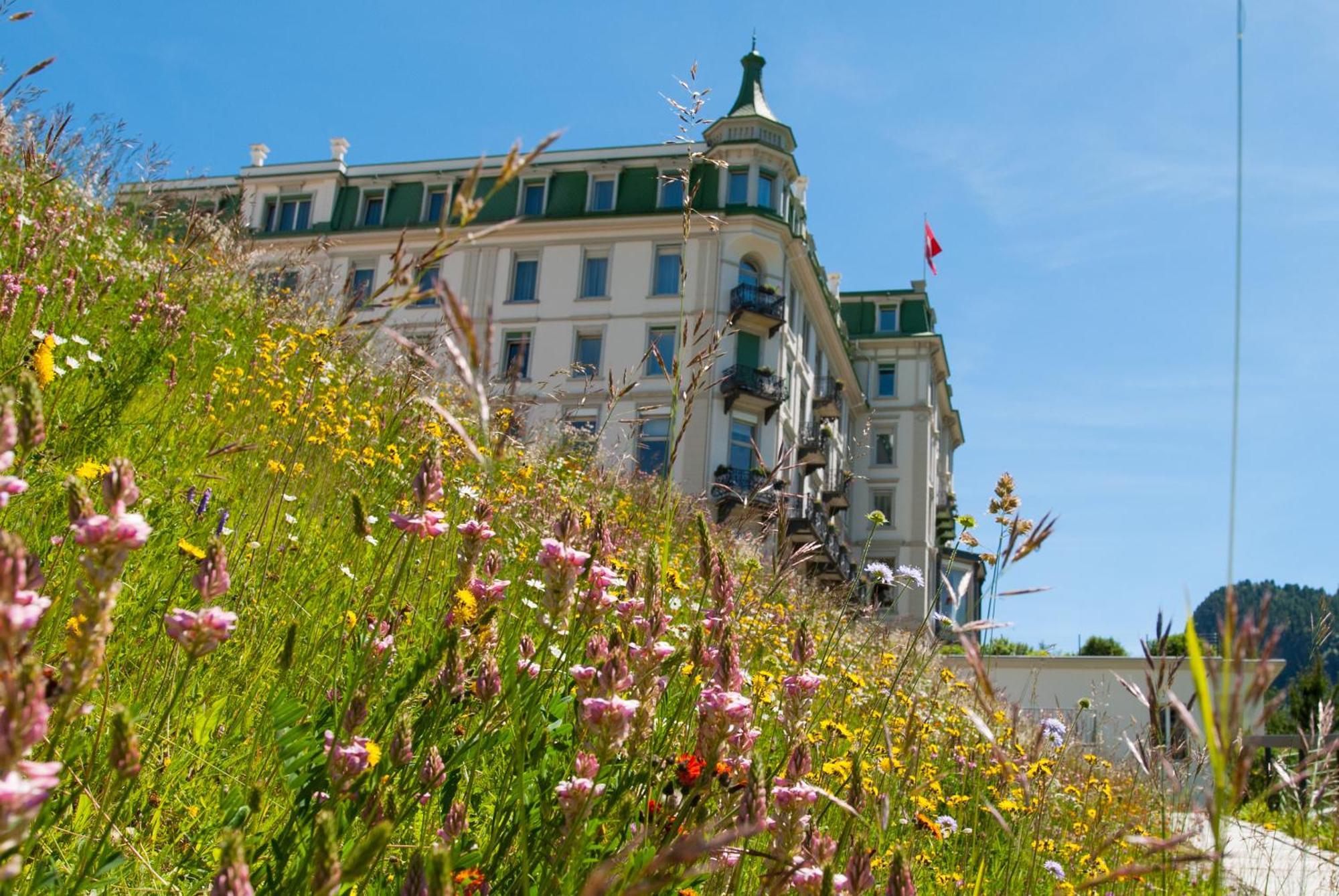 Grand Hotel Kronenhof Pontresina Luaran gambar