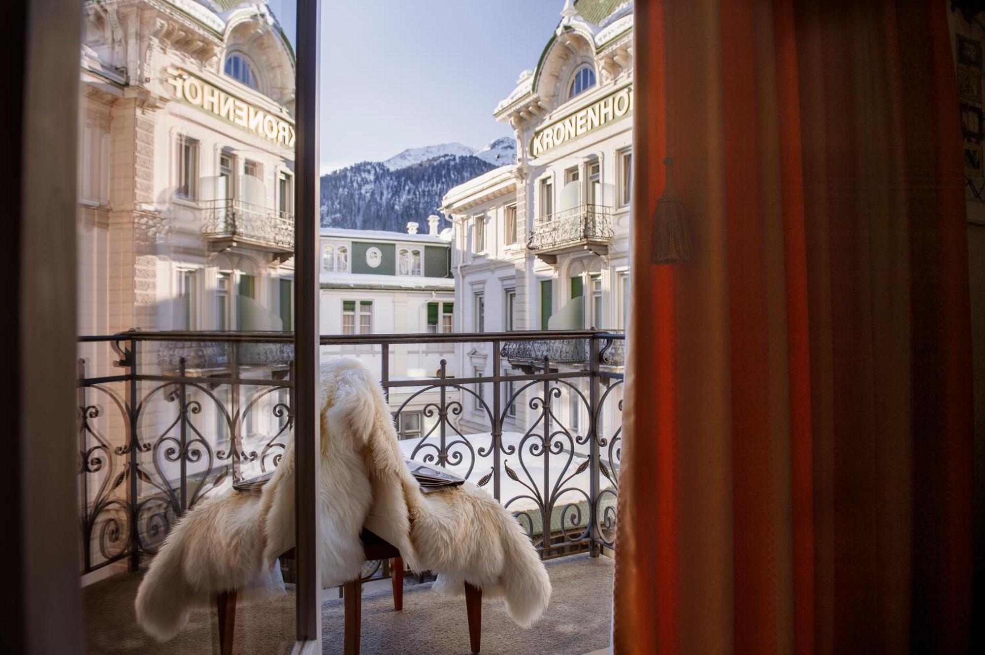 Grand Hotel Kronenhof Pontresina Luaran gambar