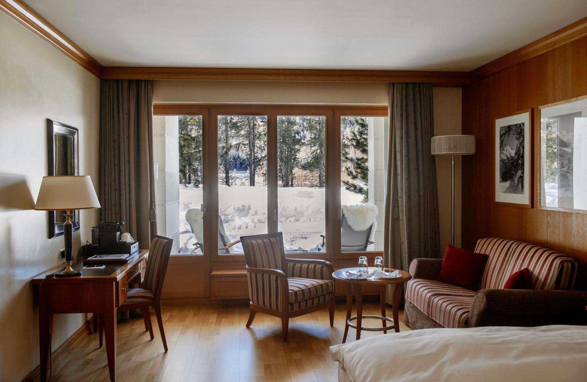Grand Hotel Kronenhof Pontresina Luaran gambar