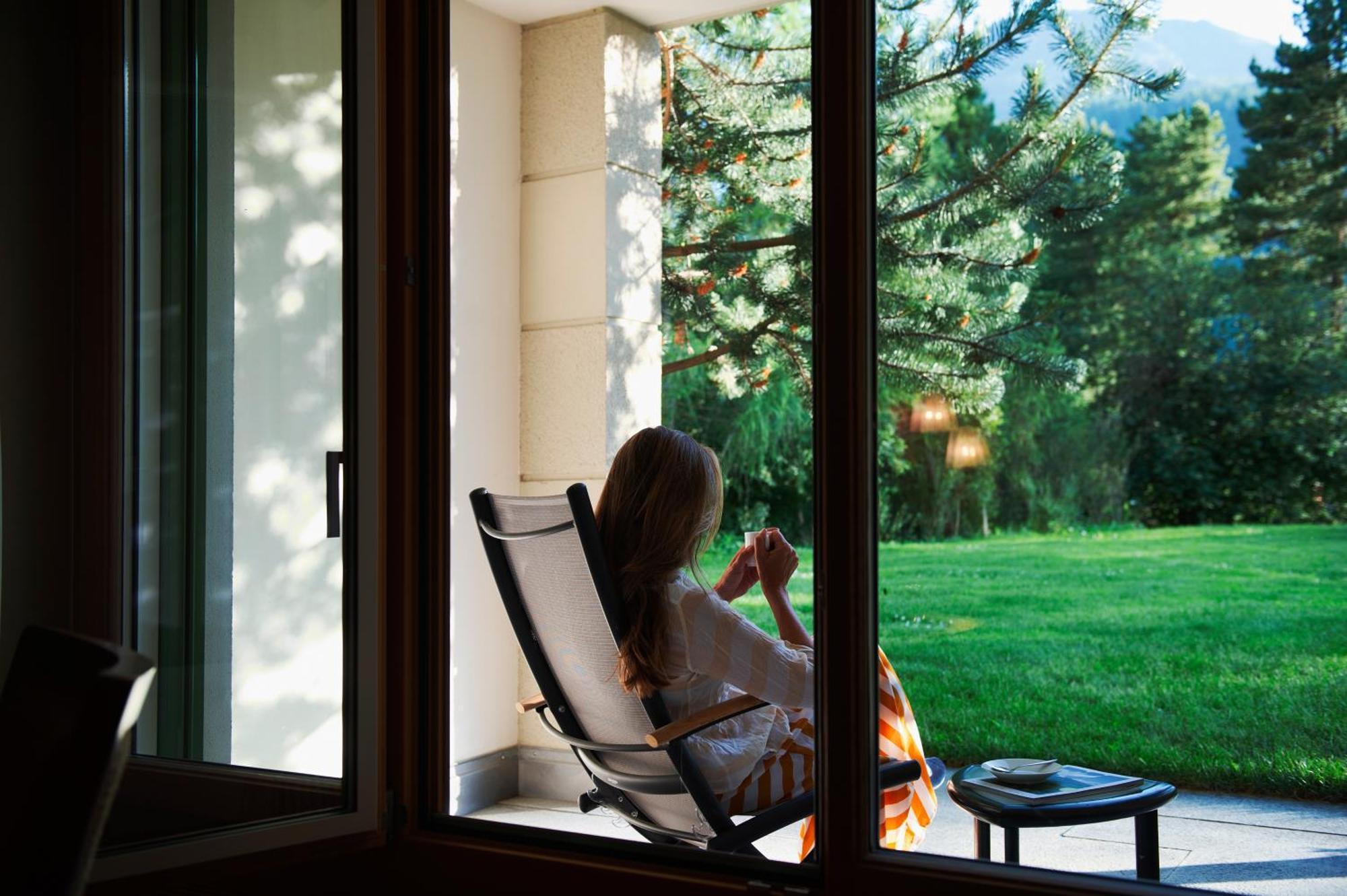 Grand Hotel Kronenhof Pontresina Luaran gambar