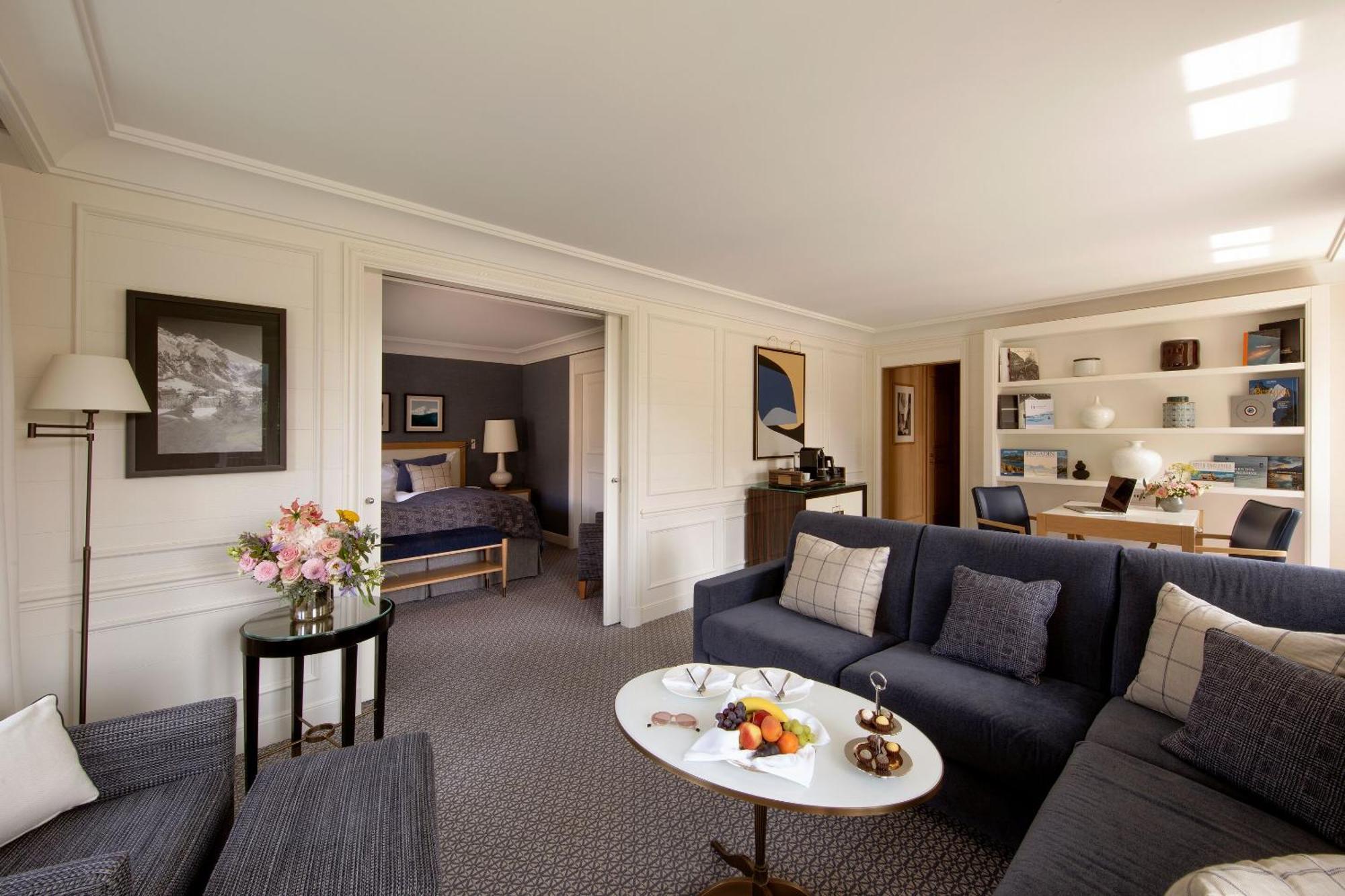 Grand Hotel Kronenhof Pontresina Luaran gambar
