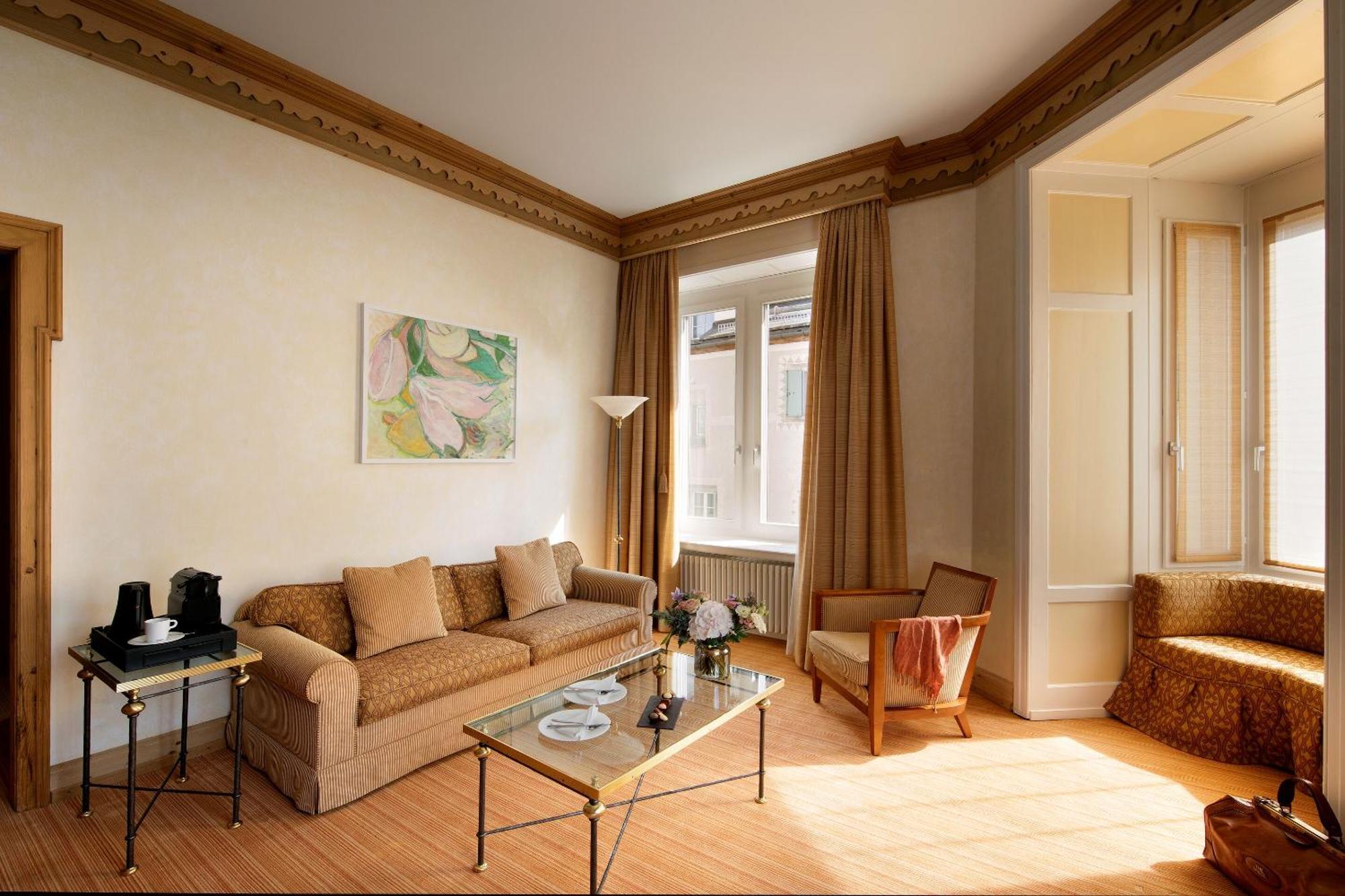 Grand Hotel Kronenhof Pontresina Luaran gambar