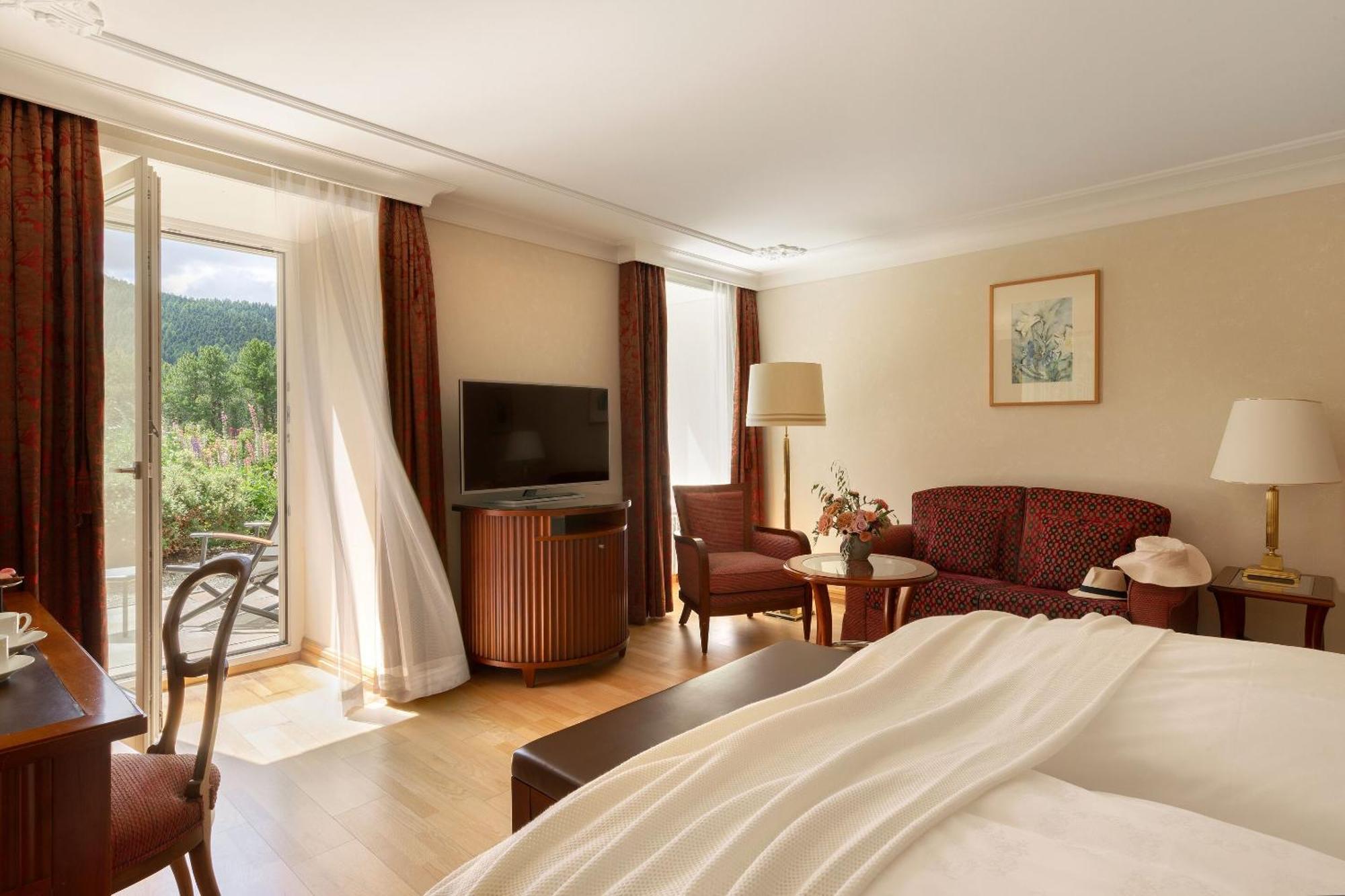 Grand Hotel Kronenhof Pontresina Luaran gambar
