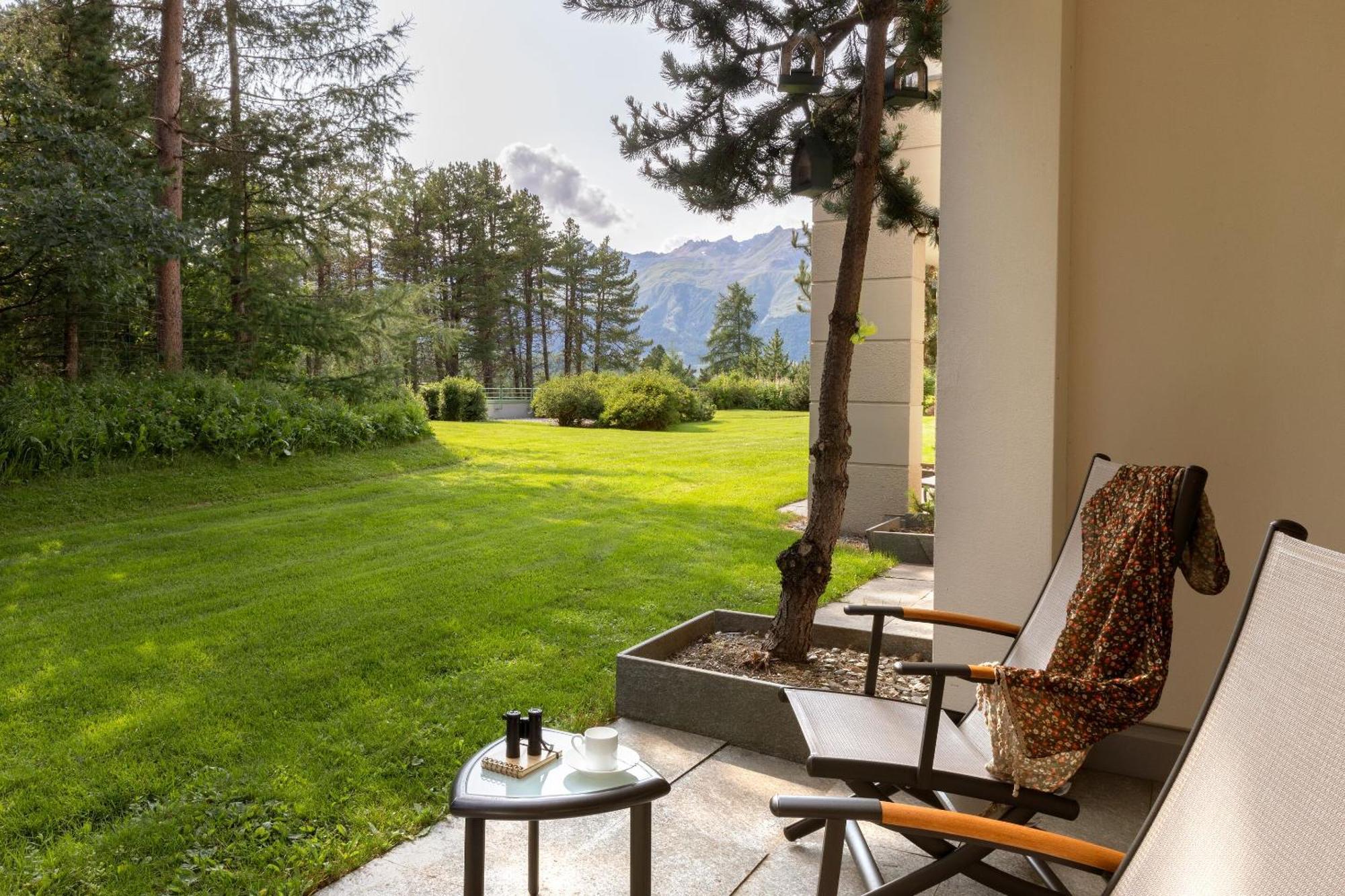 Grand Hotel Kronenhof Pontresina Luaran gambar