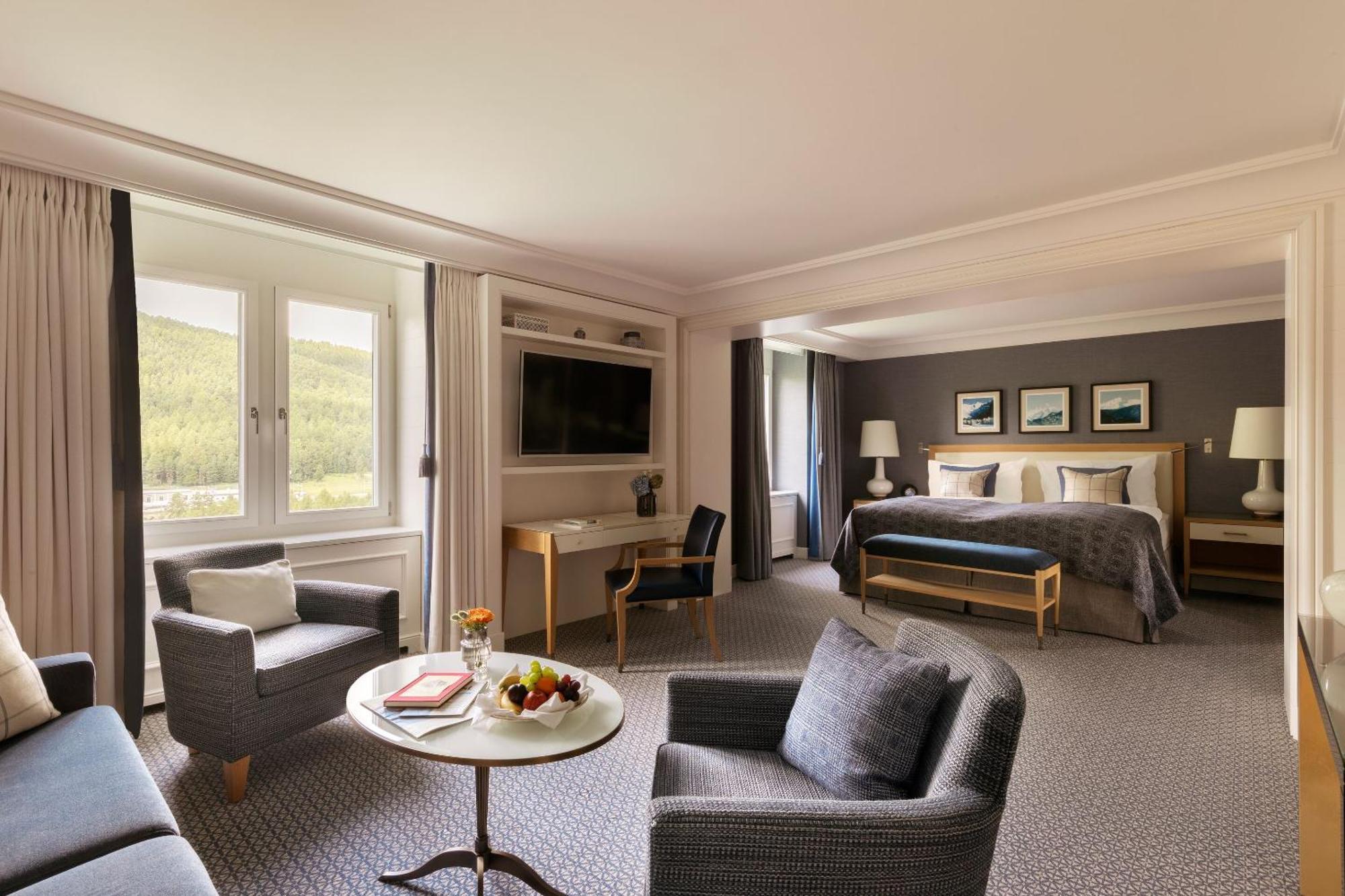 Grand Hotel Kronenhof Pontresina Luaran gambar