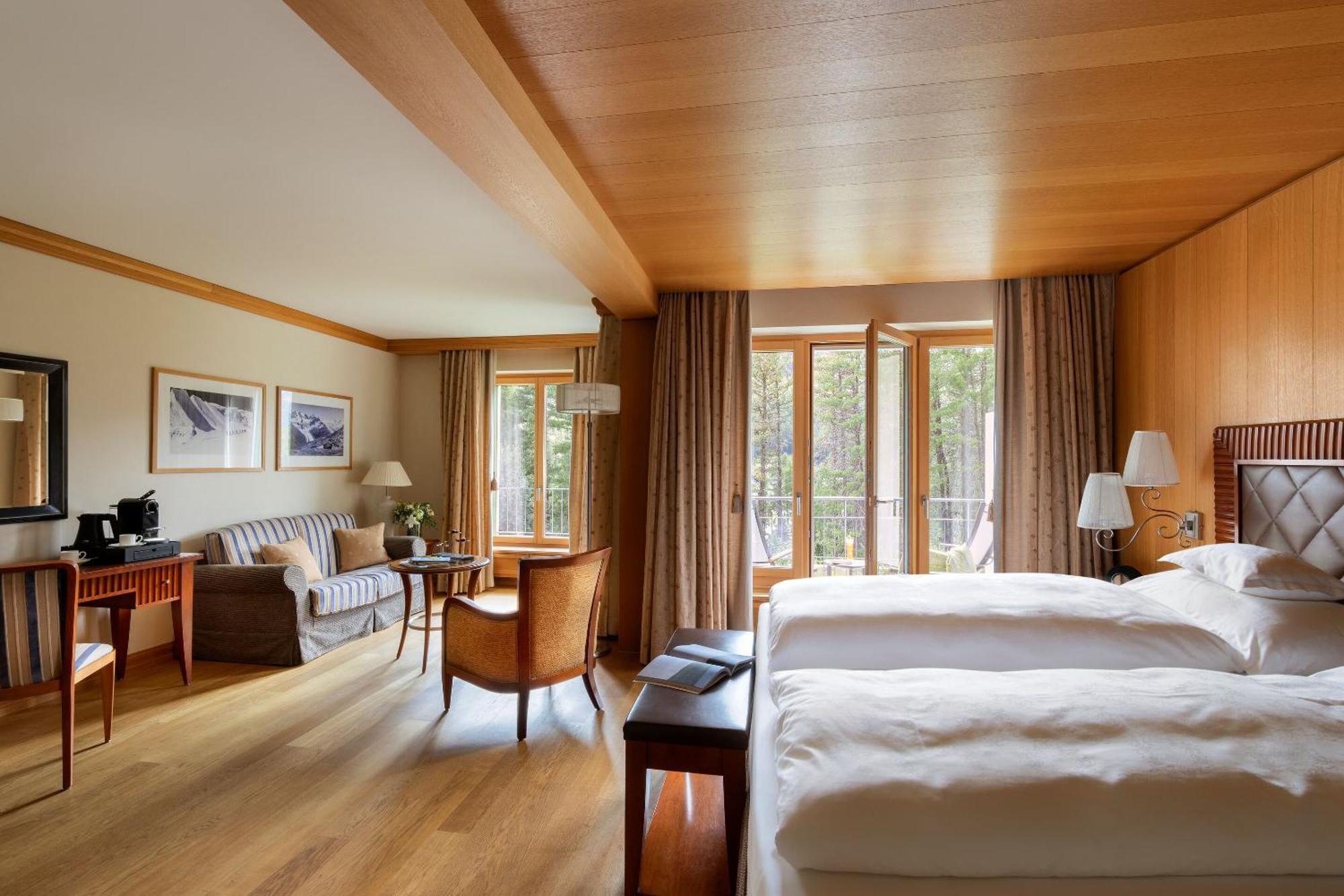 Grand Hotel Kronenhof Pontresina Luaran gambar
